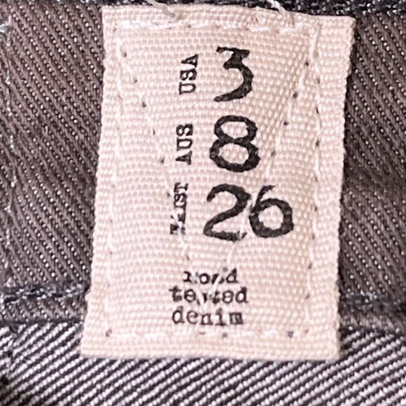 Volcom Jeans Womens 26 Skinny Mid Rise Jegging Stretch Denim Geometric Print - Picture 4 of 13